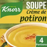 Soupe crème au potiron déshydratée, Knorr (1 l)