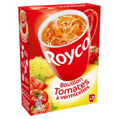 Bouillon de tomates et vermicelles, Royco (60 cl)