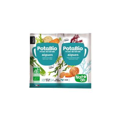 Potage instantané Potabio algue BIO , Natali (2 sachets)