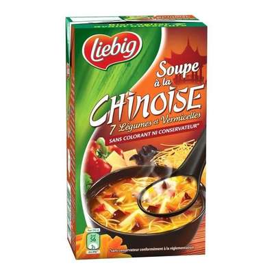 Soupe à la chinoise légumes & vermicelle, Liebig (1 L)