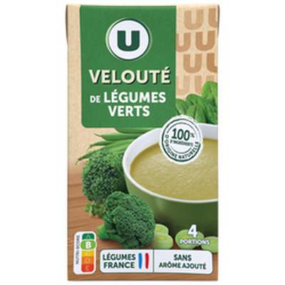 Velouté légumes verts aromatisé, U (1 l)