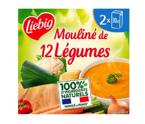 Soupe mouliné de 12 légumes, Liebig (2 x 30 cl)