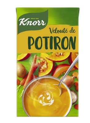 Velouté potiron crême fraîche, Knorr (1 L)