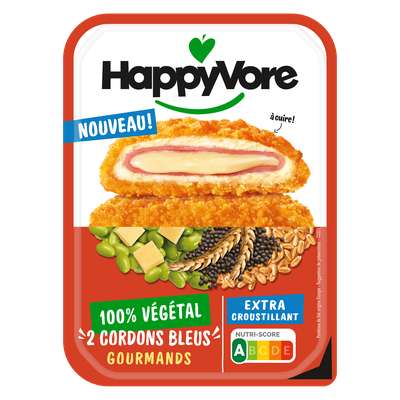 Cordon bleu végétal et gourmand, Happyvore (180 g)