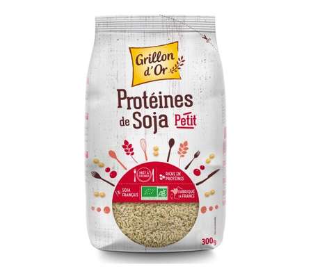 Proteines de soja petit BIO, Grillon d'or (300 g)