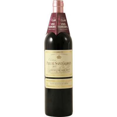 Côtes de Bourg élevé en fûts de chêne AOP Chateau Prieure Saint Georges 2023 (75 cl)