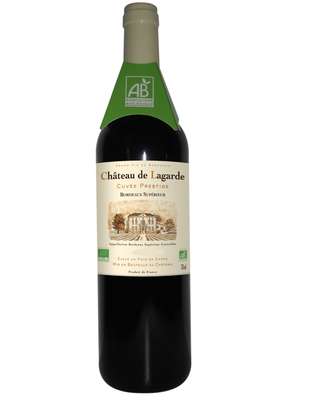 Bordeaux supérieur AOC 2021 BIO, Château Lagarde (75 cl)