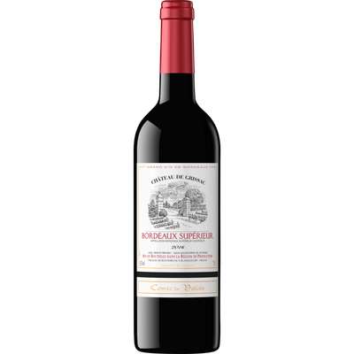 Bordeaux supérieur AOC Comte de Valois 2023 (75 cl)