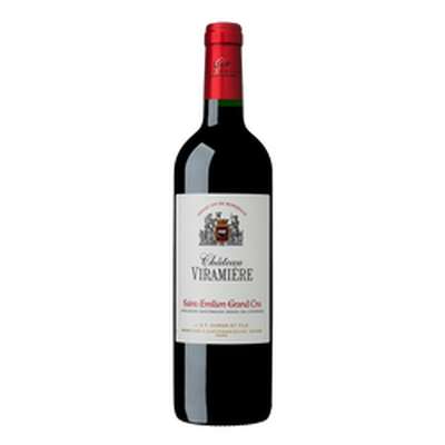 Vin rouge AOP Saint Emilion grand cru  13.5°, CHATEAU VIRAMIERE (75 cl)