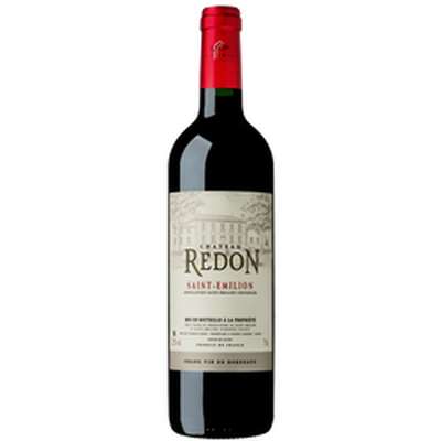 Vin rouge AOP Saint-Emilion, Chateau Redon (75 cl)