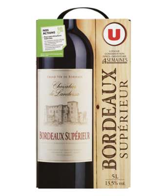 Chevalier de Landerac AOP Bordeaux Supérieur, U (BIB 5 L)