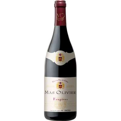Faugères AOP grande réserve en fût de chêne Mas Olivier 2021 (75 cl)