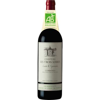 Corbières AOP Château les 3 Serres 2022 BIO (75 cl)