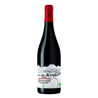 Vin rouge IGP Pays d'OC N116 sans sulfites ajoutés vegan BIO ,Domaine Guilhem (75 cl)