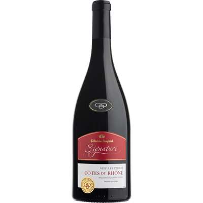 Côtes du Rhône AOP Cellier des dauphins Signature vieilles vignes 2019 (75 cl)