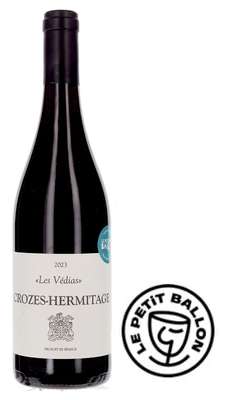 Les Védias, AOP Crozes-Hermitage 2024, Janine Boutin (75 cl) / Le Petit Ballon