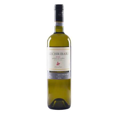 Vin blanc sec Kechris Kechribari Retsina 2019 (75 cl)