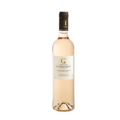 Vin Coteaux varois AOP rosé Domaine Cambaret Cuvée Sélection - (75 cl)