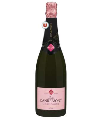 Champagne AOP brut rosé 12.5°, Danremont (75 cl)