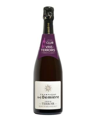 Champagne Brut blanc De Meunier 12.5°, Demière (75 cl)