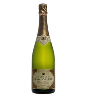 Champagne brut 12°, Henry de Valbert (75 cl)