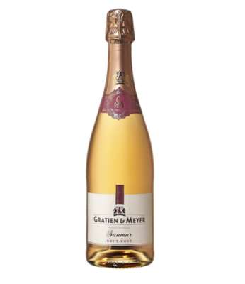 Vin pétillant rosé AOP brut saumur, Gratien & Meyer (75 cl)