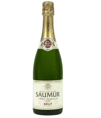 Vin pétillant saumur brut AOP 12°, U (75 cl)