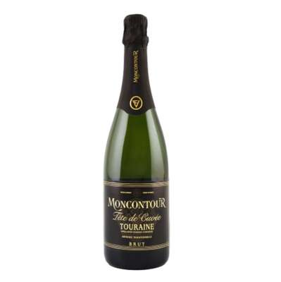 Pétillant de Touraine blanc brut Tête de Cuvée 12.5°, Moncontour (75 cl)