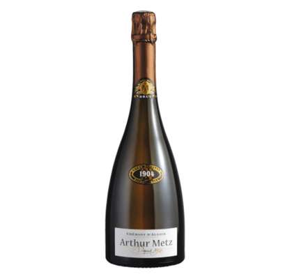 Crémant d'Alsace brut AOP cuvée spéciale 1904 12°, Arthur Metz (75 cl)