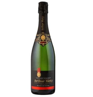 Crémant d'Alsace blanc de noirs 12°, Arthur Metz (75 cl)