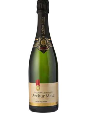 Crémant d'Alsace brut millésimé 12.5°, Arthur Metz (75 cl)