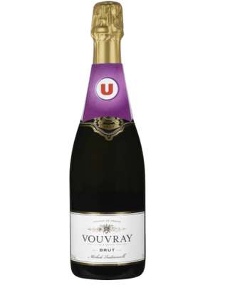 Vouvray blanc brut AOP 12.5°, U (75 cl)
