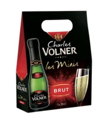 Vin mousseux brut, Charles Volner (3 x 20 cl)