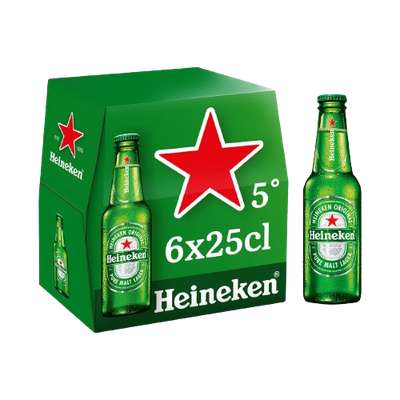 Pack de Heineken (6 x 25 cl)