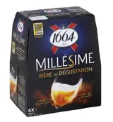 Pack de bière blonde Millésime, 1664, 6.7° (6 x 25 cl)