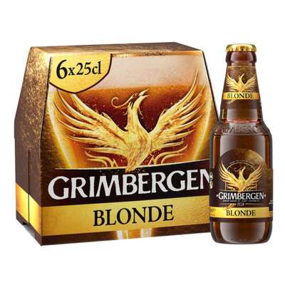 Pack de Grimbergen blonde ( 6 x 25 cl)