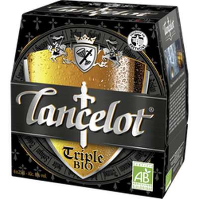 Bière blonde Triple BIO,  Brasserie Lancelot, 8° (pack 6 x 25 cl)