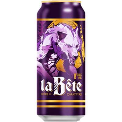 Bière blonde, La Bête, 8° (50 cl)