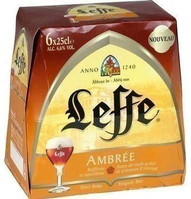 Pack de Leffe Ambrée (6 x 25 cl)