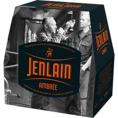 Pack de biere Ambrée, Jenlain (6 x 25 cl)
