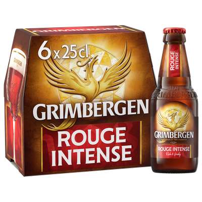 Pack de bière aromatisée fruits rouges, Grimbergen, 5.5° (6 x 25 cl)