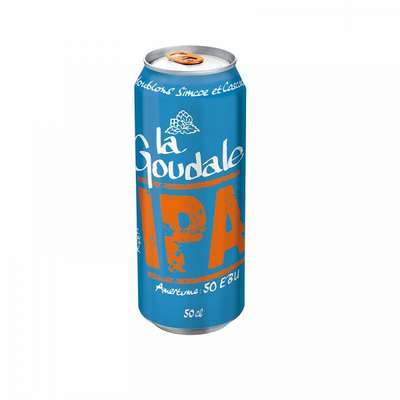 Bière blonde IPA 7,2°, La Goudale (50 cl)