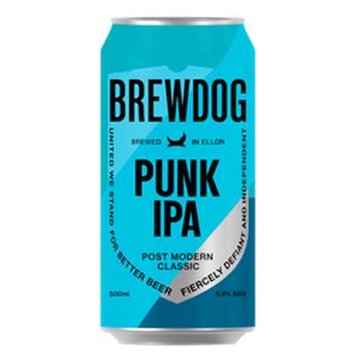 Bière Punk IPA, Brewdog, 5.4° (50 cl)