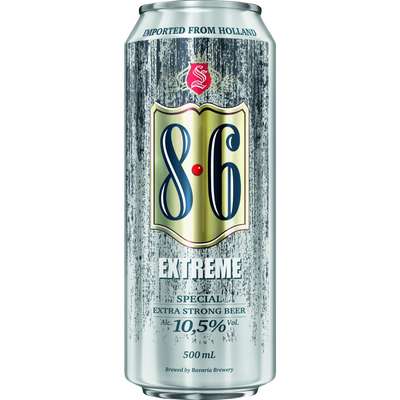 Bière 8.6 Extrême Strong Ale, 10,5° (50 cl)
