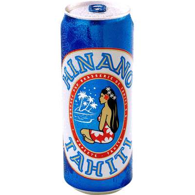 Hinano bière de Tahiti, 5° (50 cl)