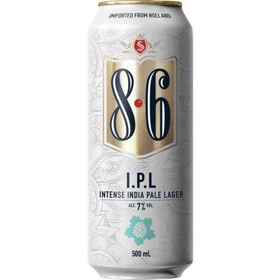 Bière blonde 8,6° Indian Pale Lager, 7° (50 cl)
