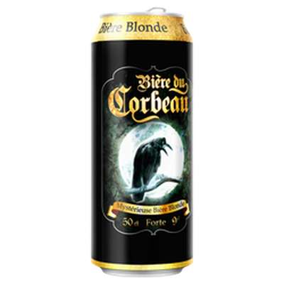 Bière blonde du CORBEAU, 9° (50 cl)