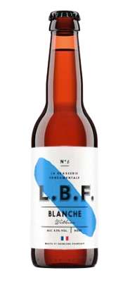 Bière blanche, L.B.F (33 cl)