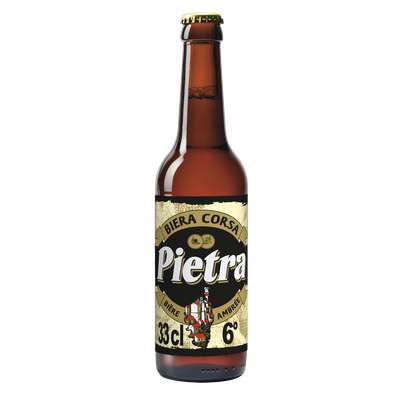 Pietra bière Corse ambrée, 6° (33 cl)