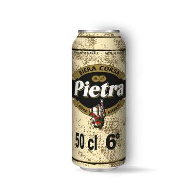 Pietra bière Corse ambrée, 6° (50 cl)
